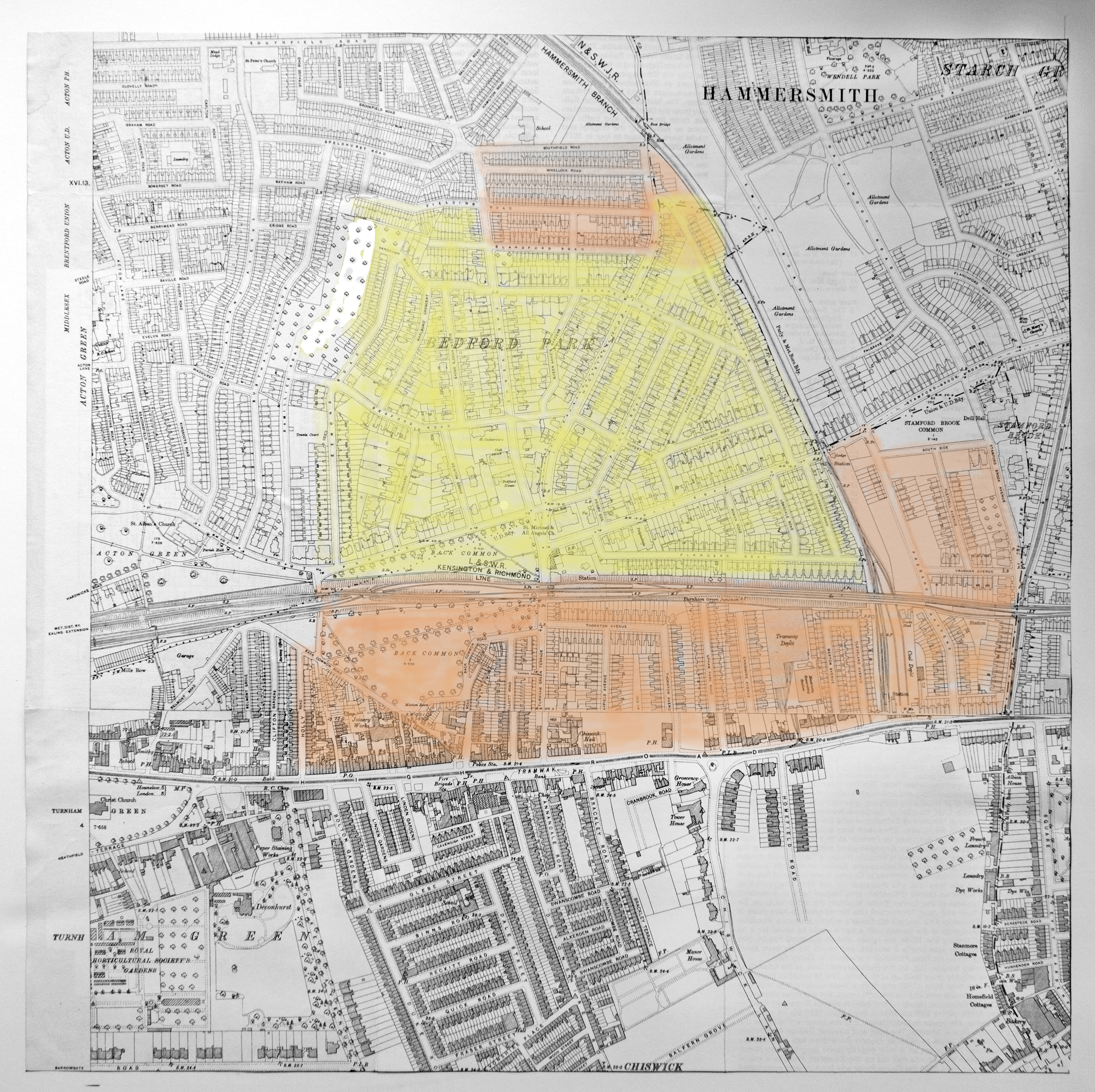 parish-map-and-bedford-park-estate-c-1914