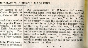 Parish Magazine Oct 1916