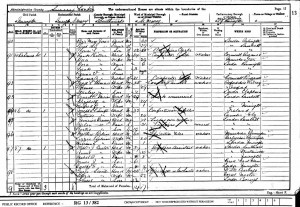  1901 census Kistler