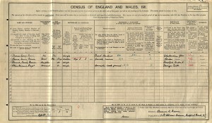  1911EnglandCensus.Bavin