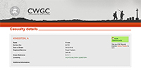 CWGC - Casualty Details Kingston A