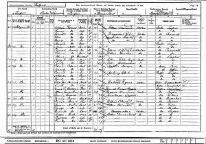  Census 1901.Adams