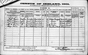  Census 1901.Londonderry