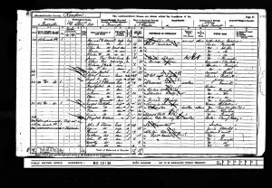  Census 1901.Stevens