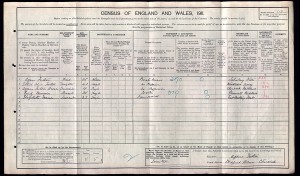  Census 1911.Agnes Fulton