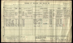  Census 1911.GILL