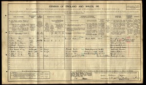  Census 1911.King
