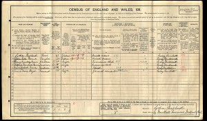  Census 1911.Rowe