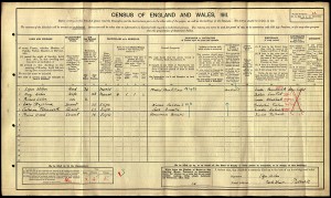  Census 1911.Wilson C