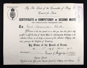  Clerk.2nd Mate Certificate