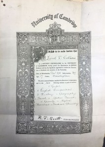  Collins School Certificate