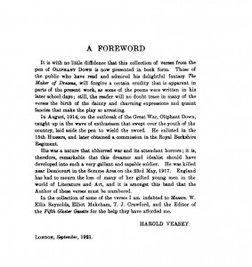  Down Poems Foreword