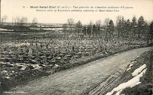  Ecoivres cemetery about 1920