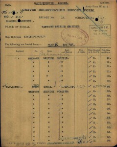  Grave Registration Gould A