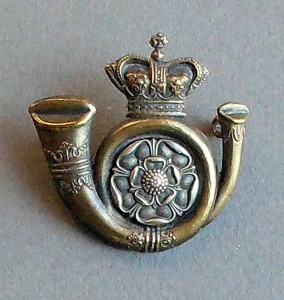  Kings-Own-Yorkshire-Light-Infantry cap badge