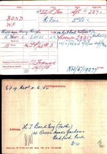 Medal Card.Bond