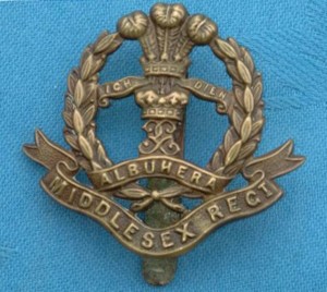  Middlesex Regiment badge