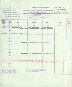  Newington headstone report