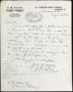  Pallant.Exemption application