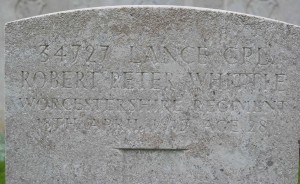  RPWhittle headstone detail