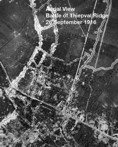  Thiepval Ridge Aerial view1916