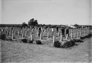  War cemetery at Deir el-Belah c1925