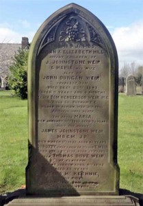  Weir Memorial Stone.Jarrow