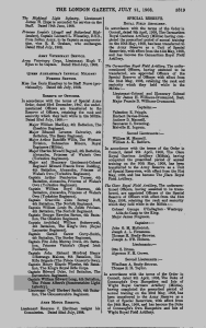   Capt. WE Long - Gazette 1908